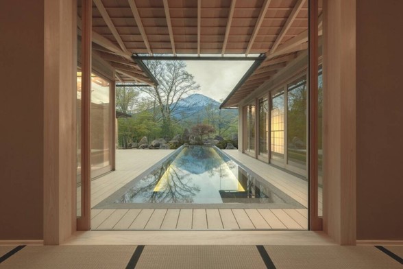 GORA KADAN FUJI hotel is now open in a dramatic setting surrounded by nature in the foothills of Japan’s iconic Mount Fuji
