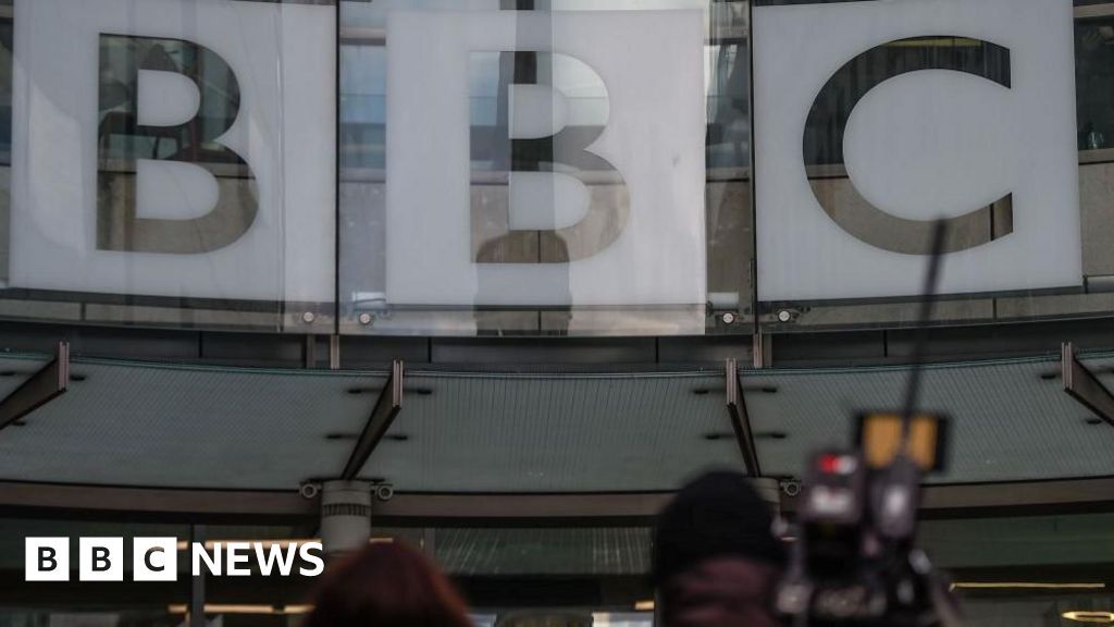 BBC building with camera pointing at it