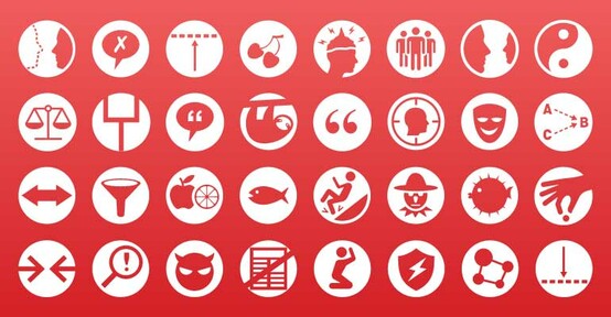 Icons representing different denial techniques.