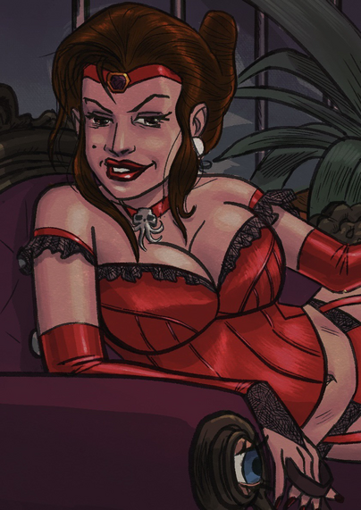 Zoom on Lady d’Arcy 