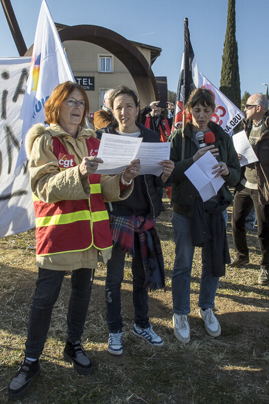 Aubenas le 16 février 2023