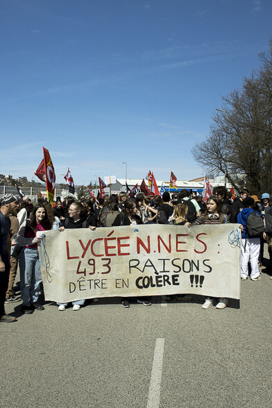 Manifestation du 28 mars 2023