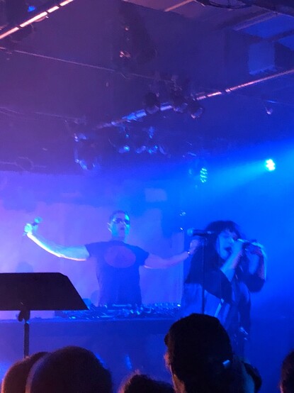 Lydia Lunch et Marc Hurtado