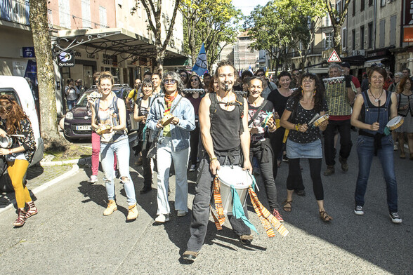 1er mai dans les rues d'Aubenas