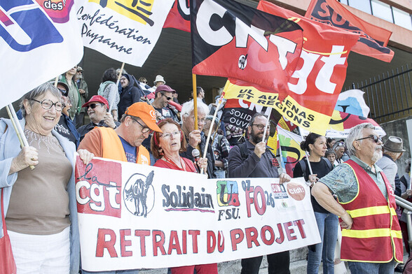 1er mai dans les rues d'Aubenas