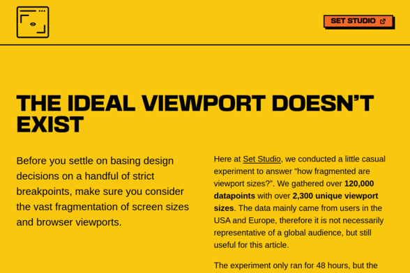 Screenshot of The ideal viewport doesn’t exist