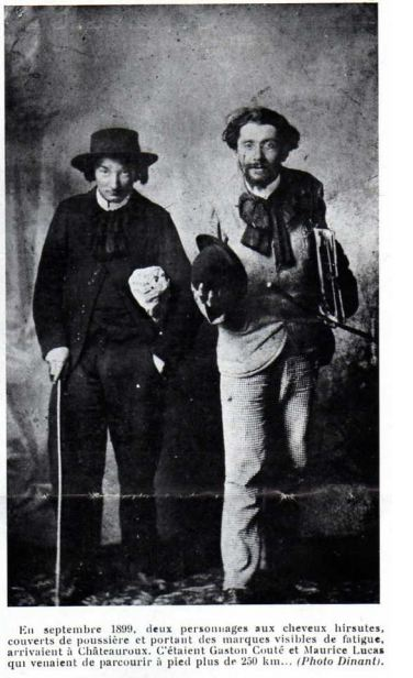 Gaston Couté et Maurice Lucas