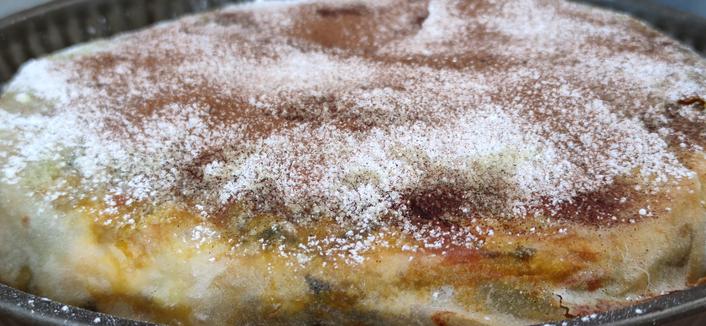 Pastilla saupoudrée de sucre glace