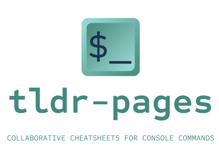 Logo de l'application TLDR. Le logo représente une touche de clavier d'ordinateur, de couleur vert pâle, avec le caractère dollar $ suivi du caractère underscore _