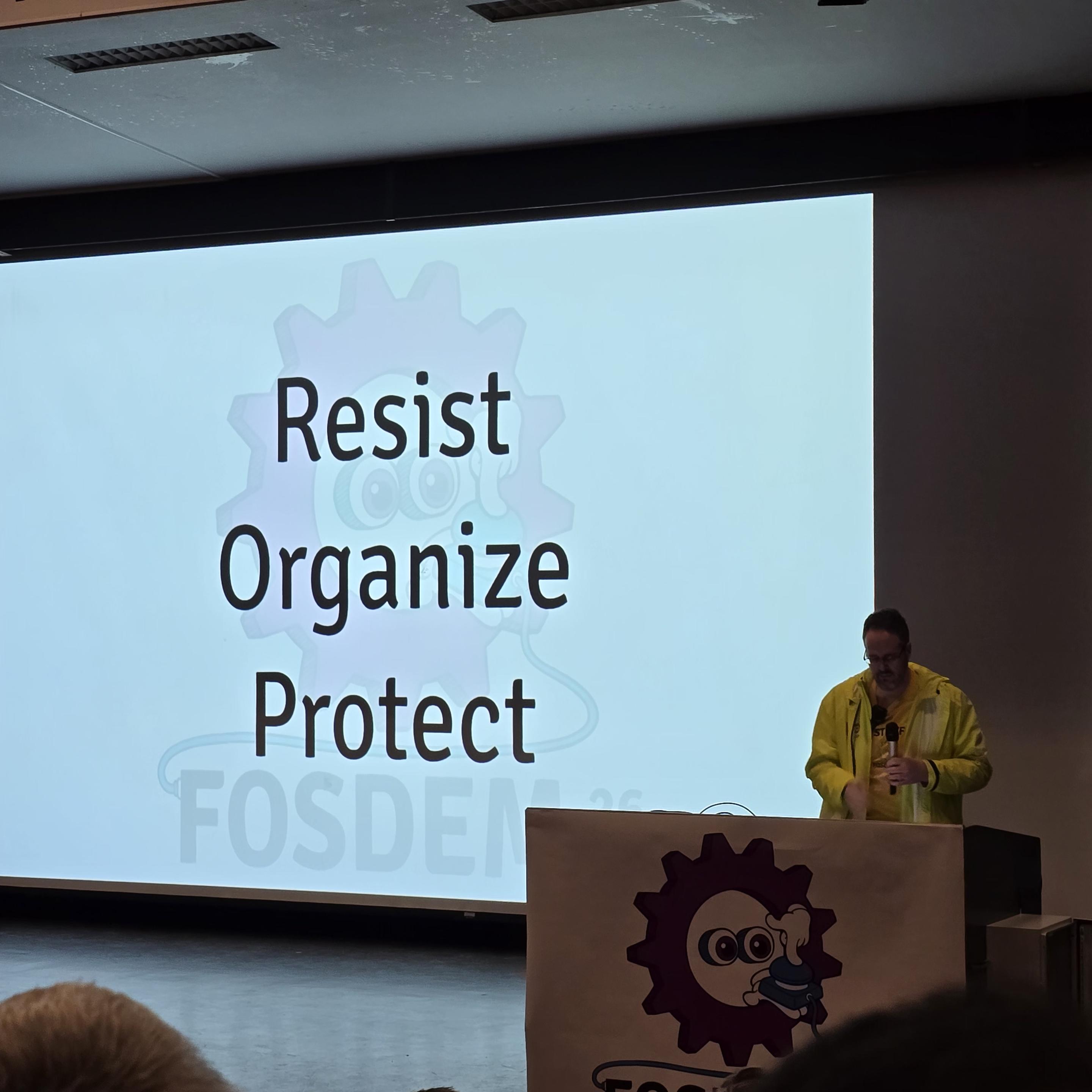 resist organise protect