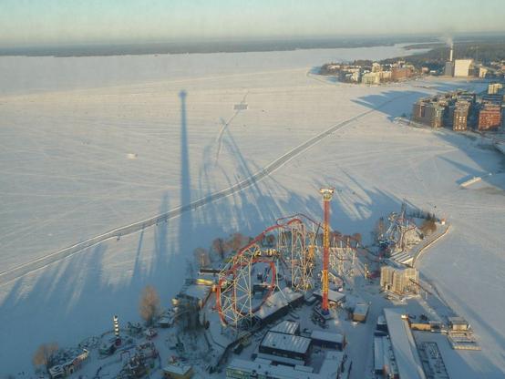 View from the observation tower in Tampere
