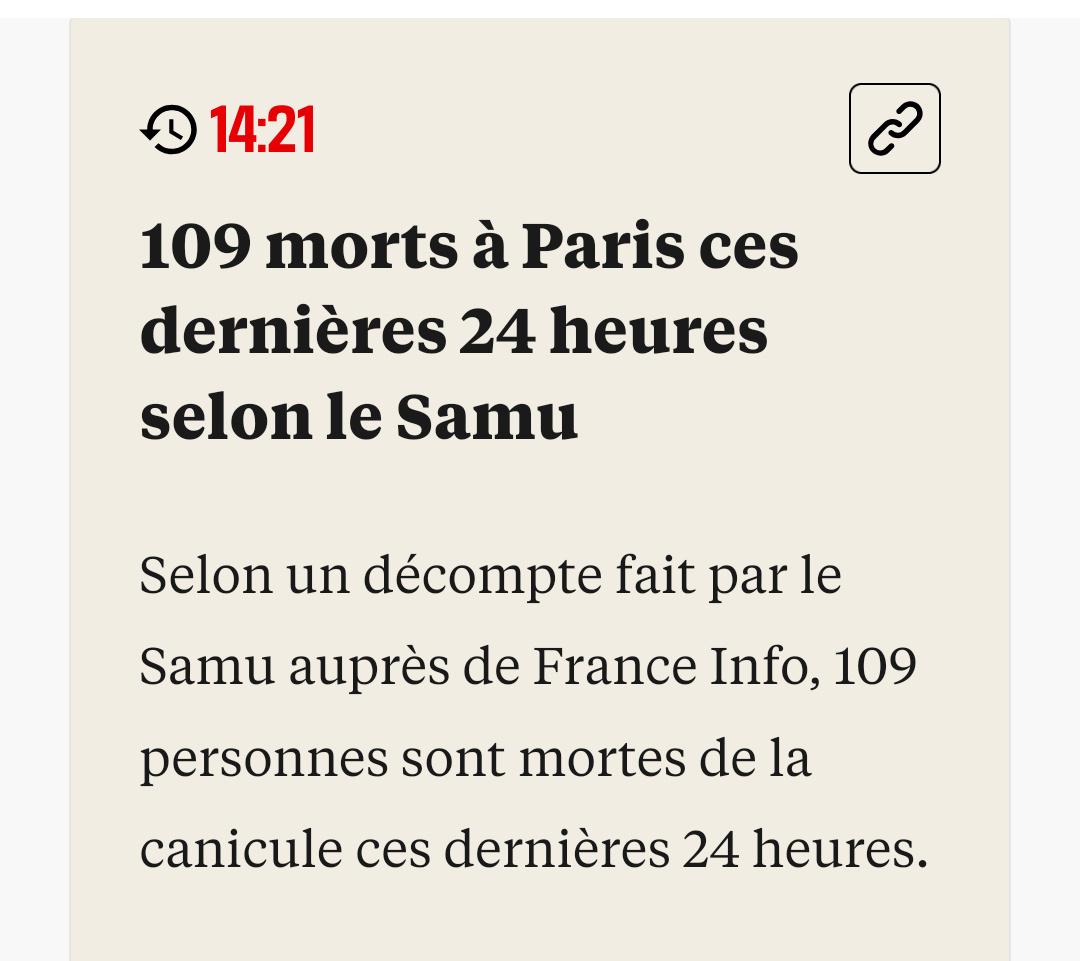 109 morts à Paris selon le SAMU